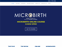 Tablet Screenshot of microbirth.com